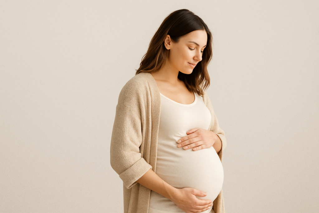 Pregnant mum